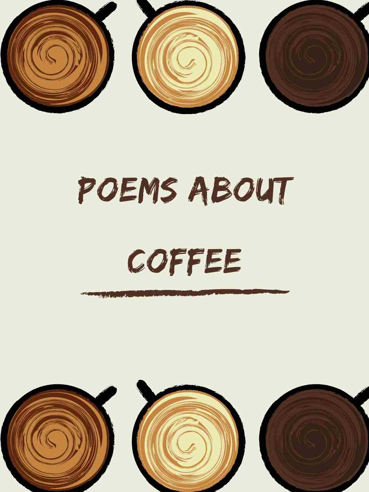 Coffee poetry that rhymes 