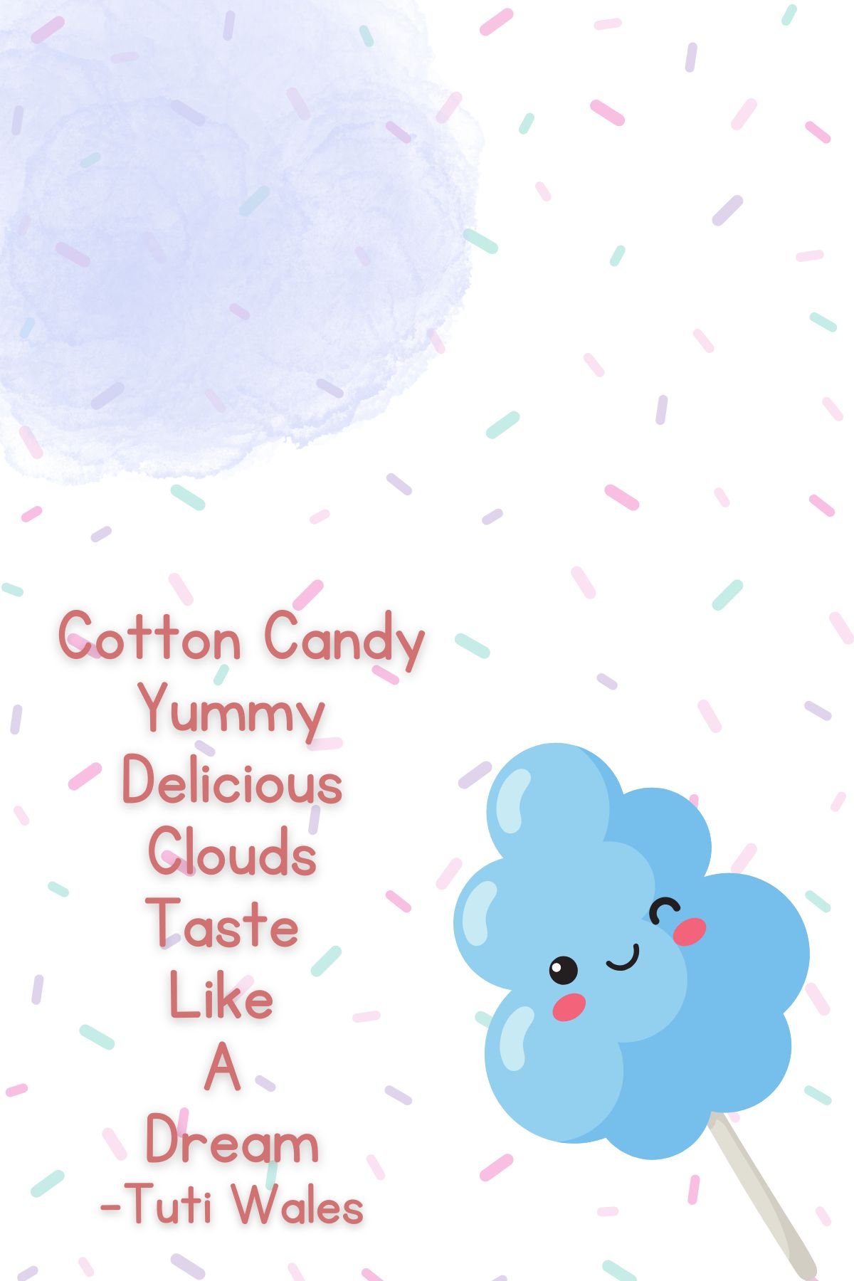 Cotton Candy Poem