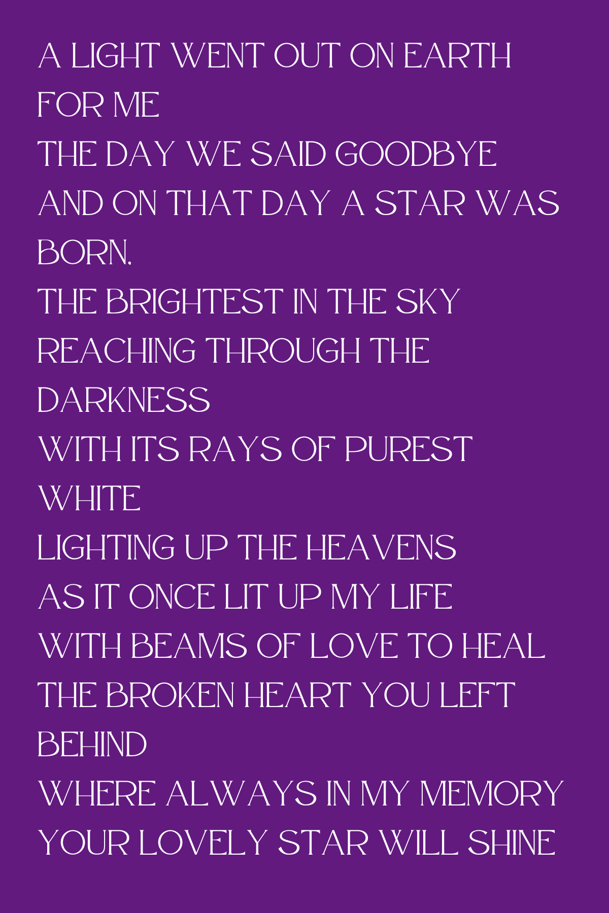 the star poem