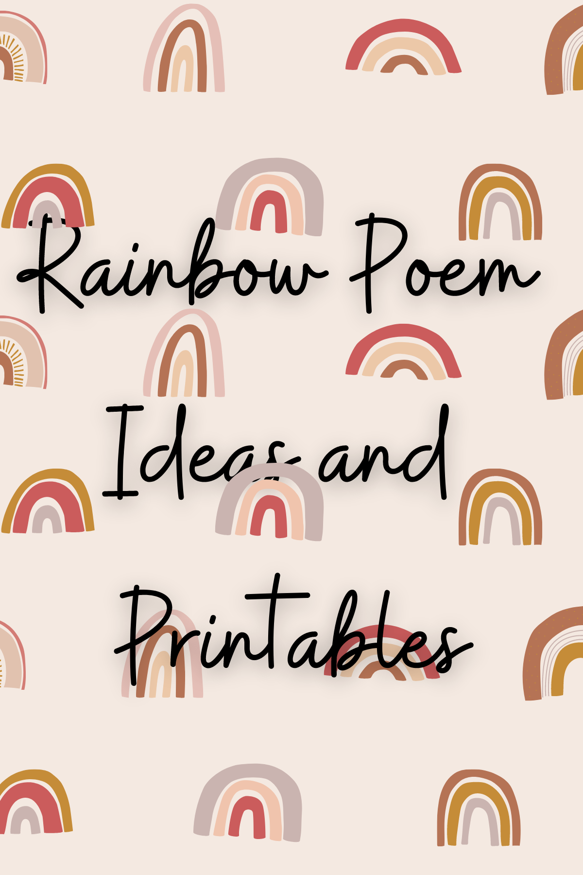 rainbow poem ideas to print