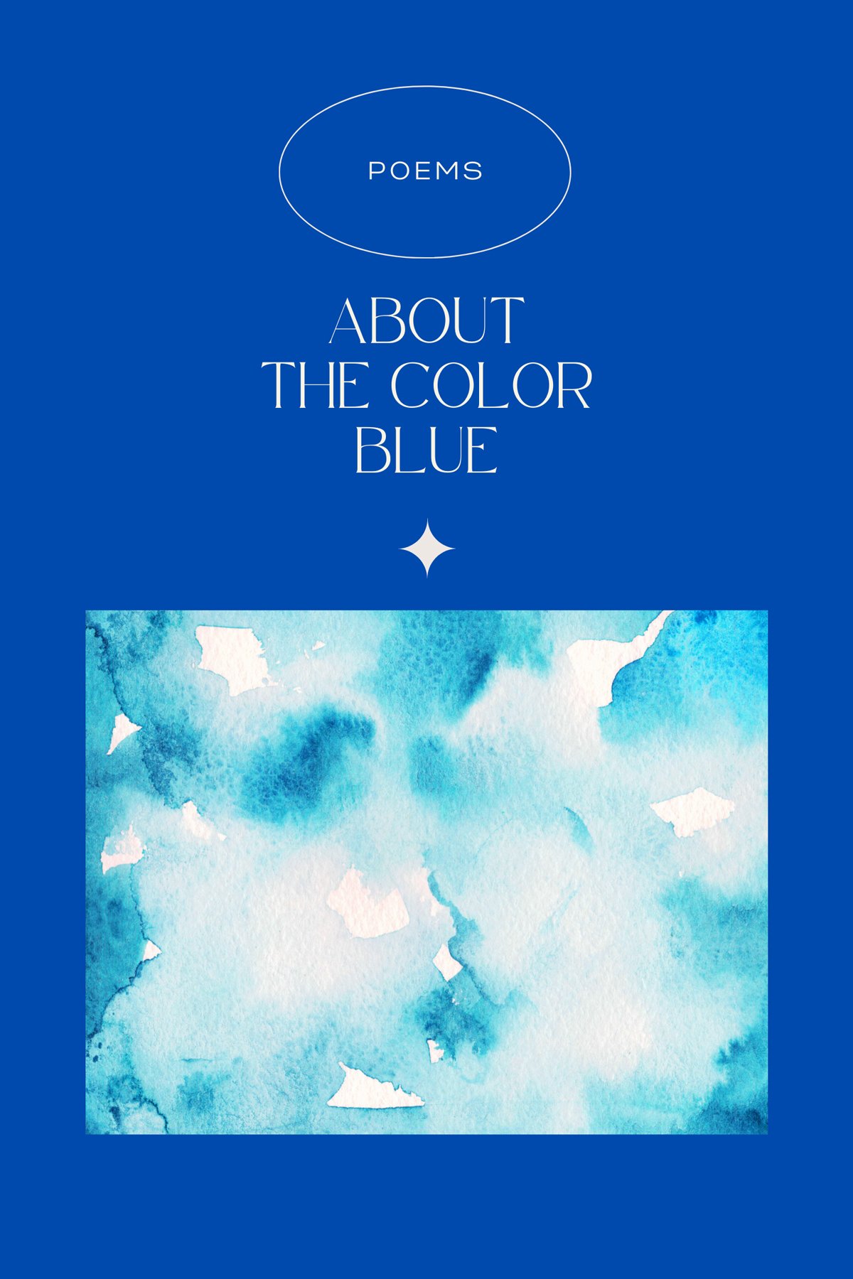 Poems about the color blue