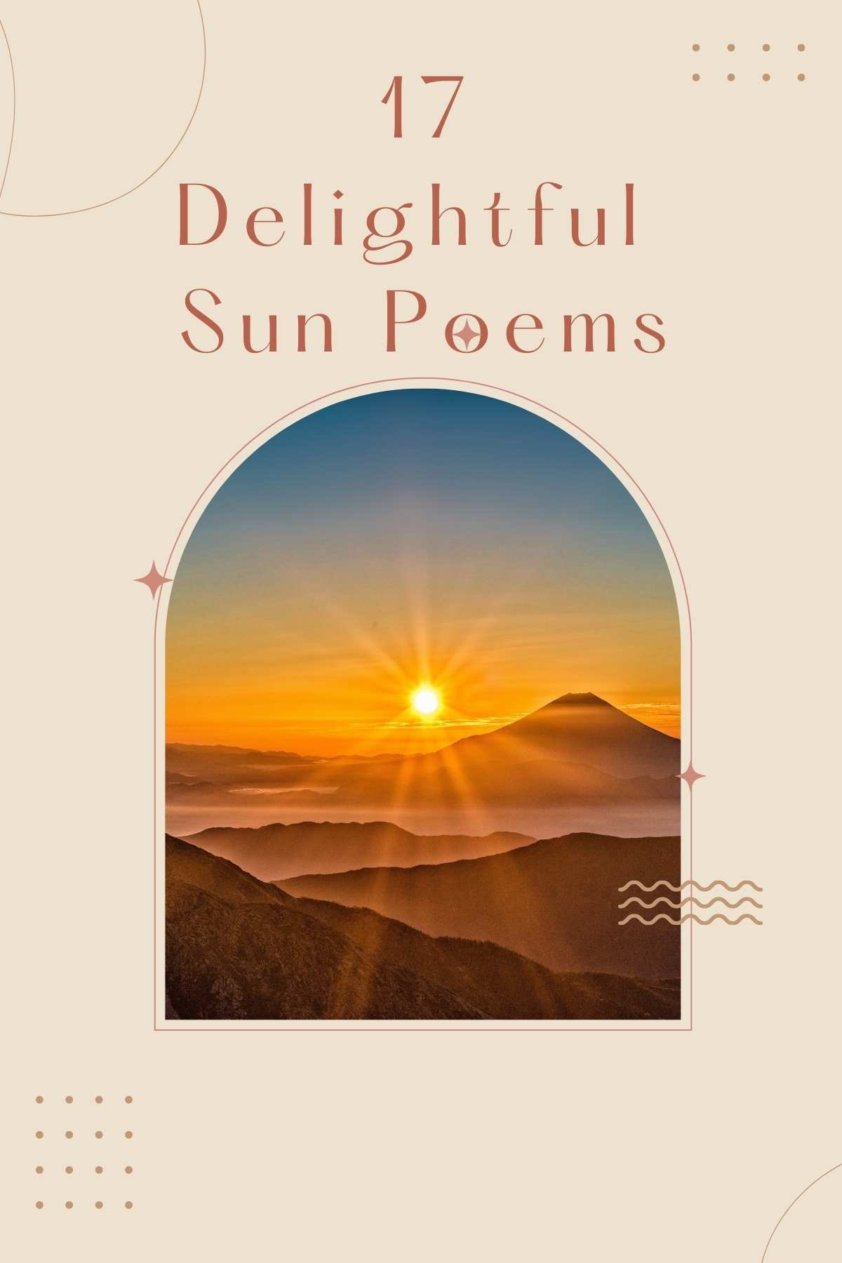 Poems about the sun