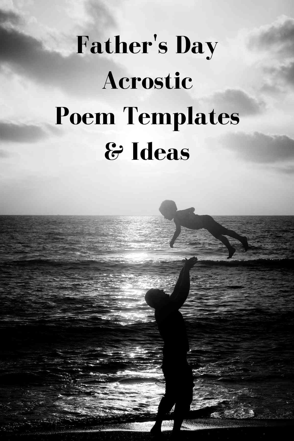 13 Father s Day Acrostic Poem Templates Ideas Aestheticpoems