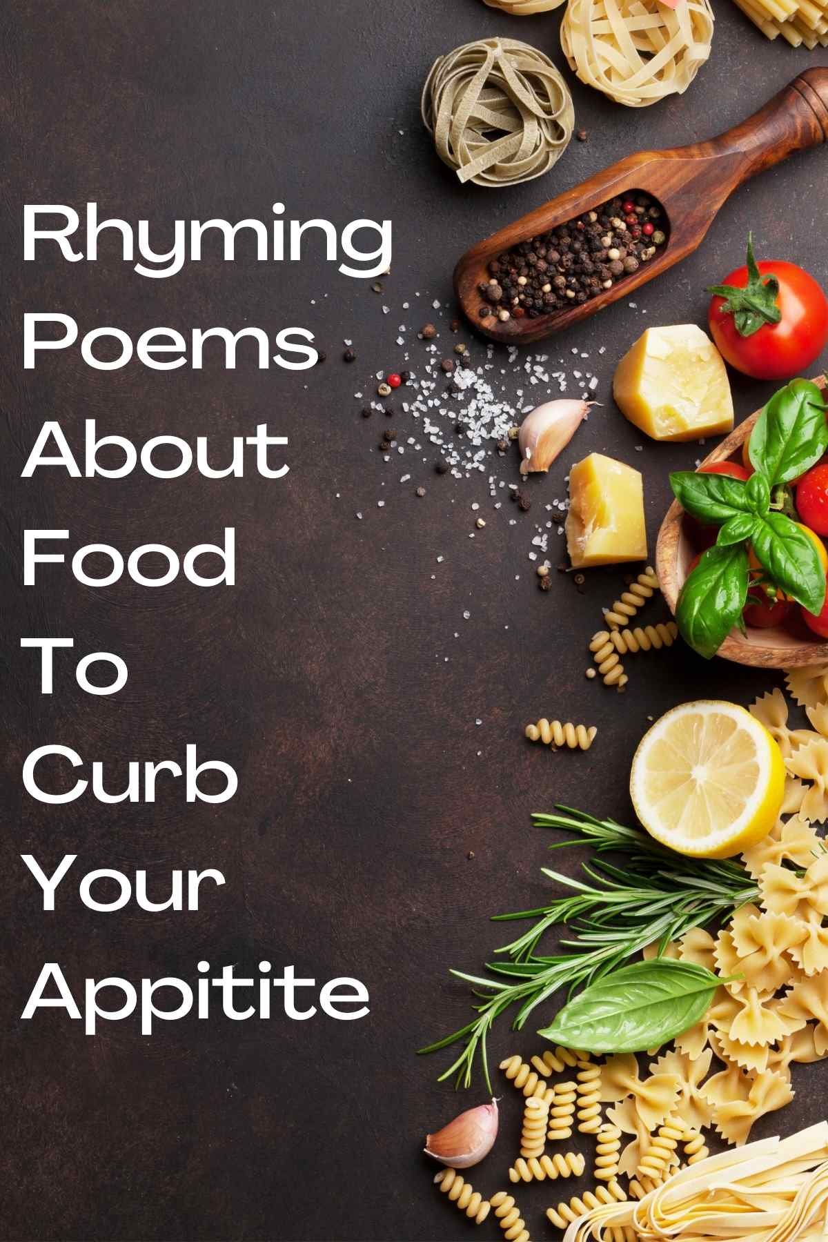 Rhyming Food Poems