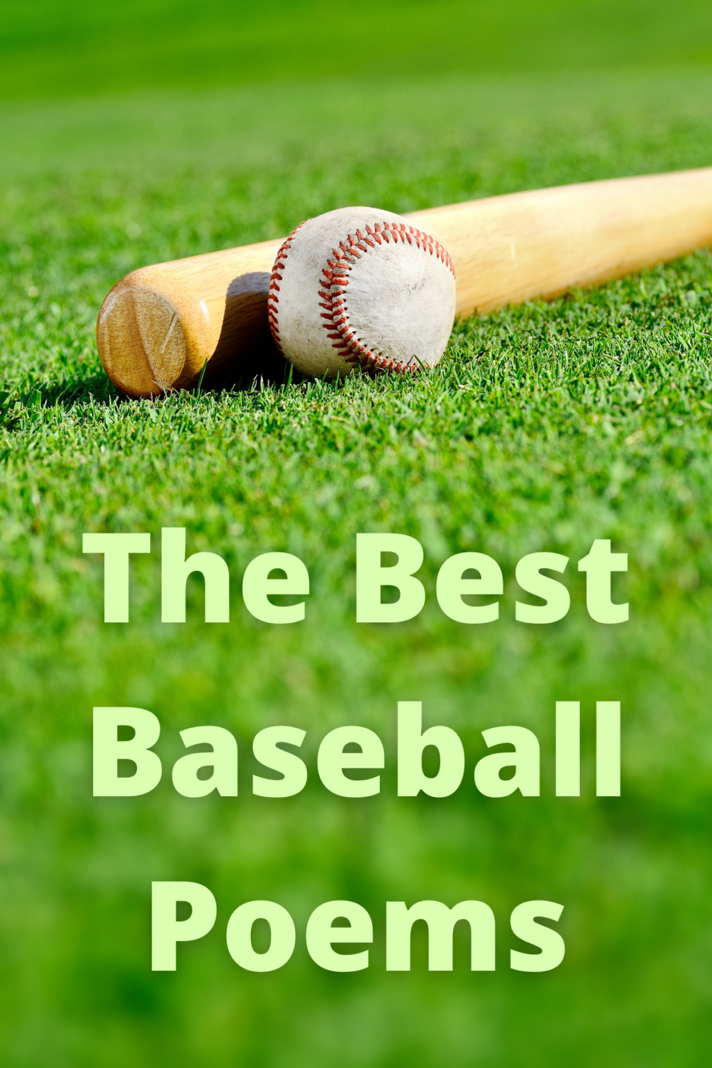 13 Best Baseball Poems For Dugout Chants