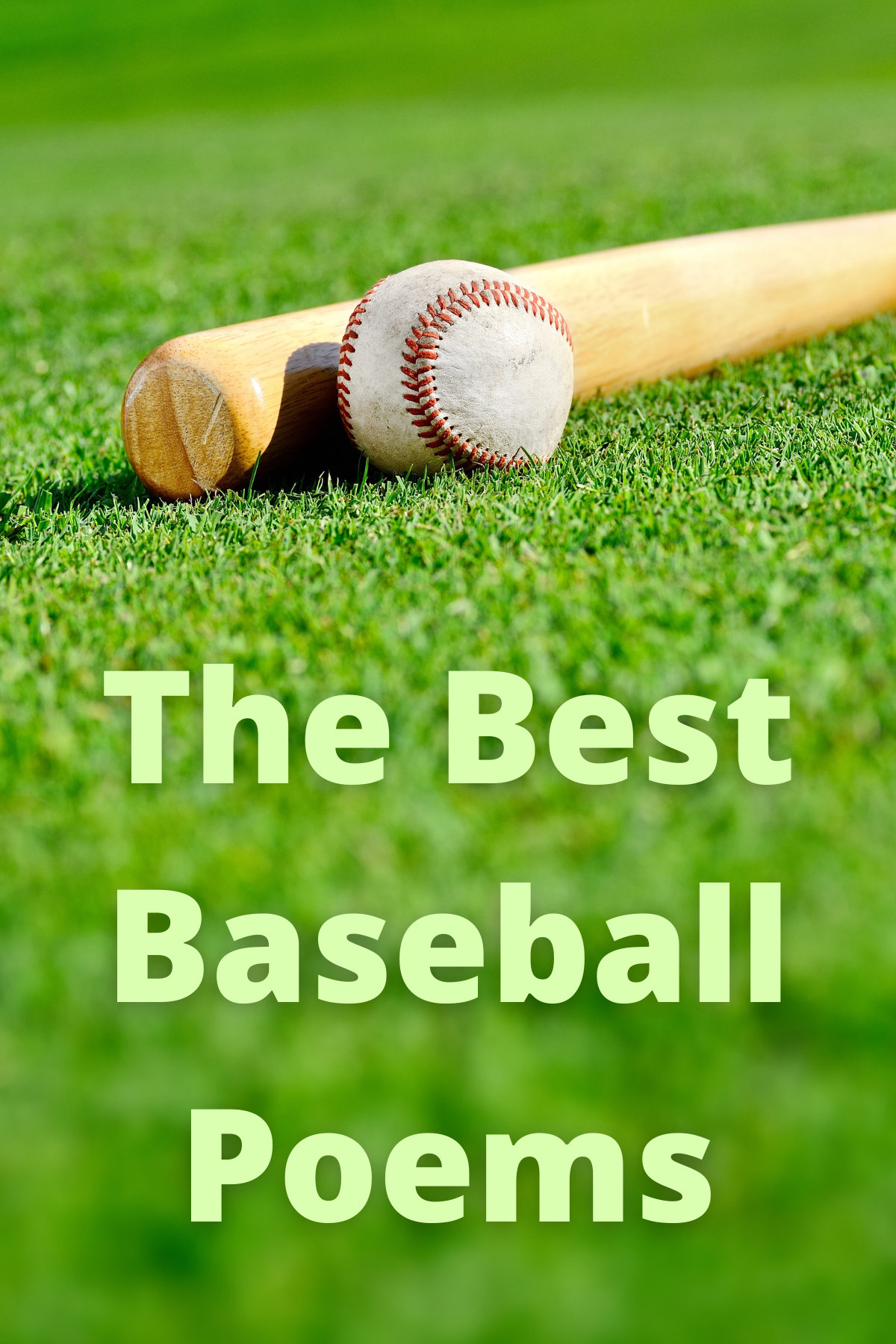 The Best Baseball Poems