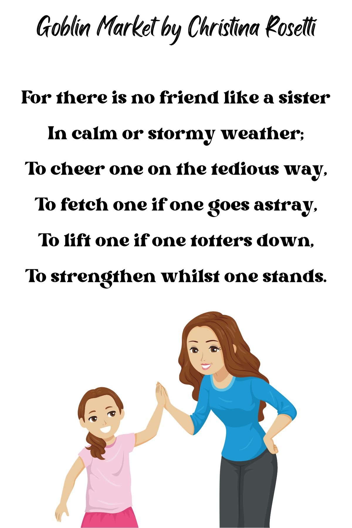 valentines day poems for sisters