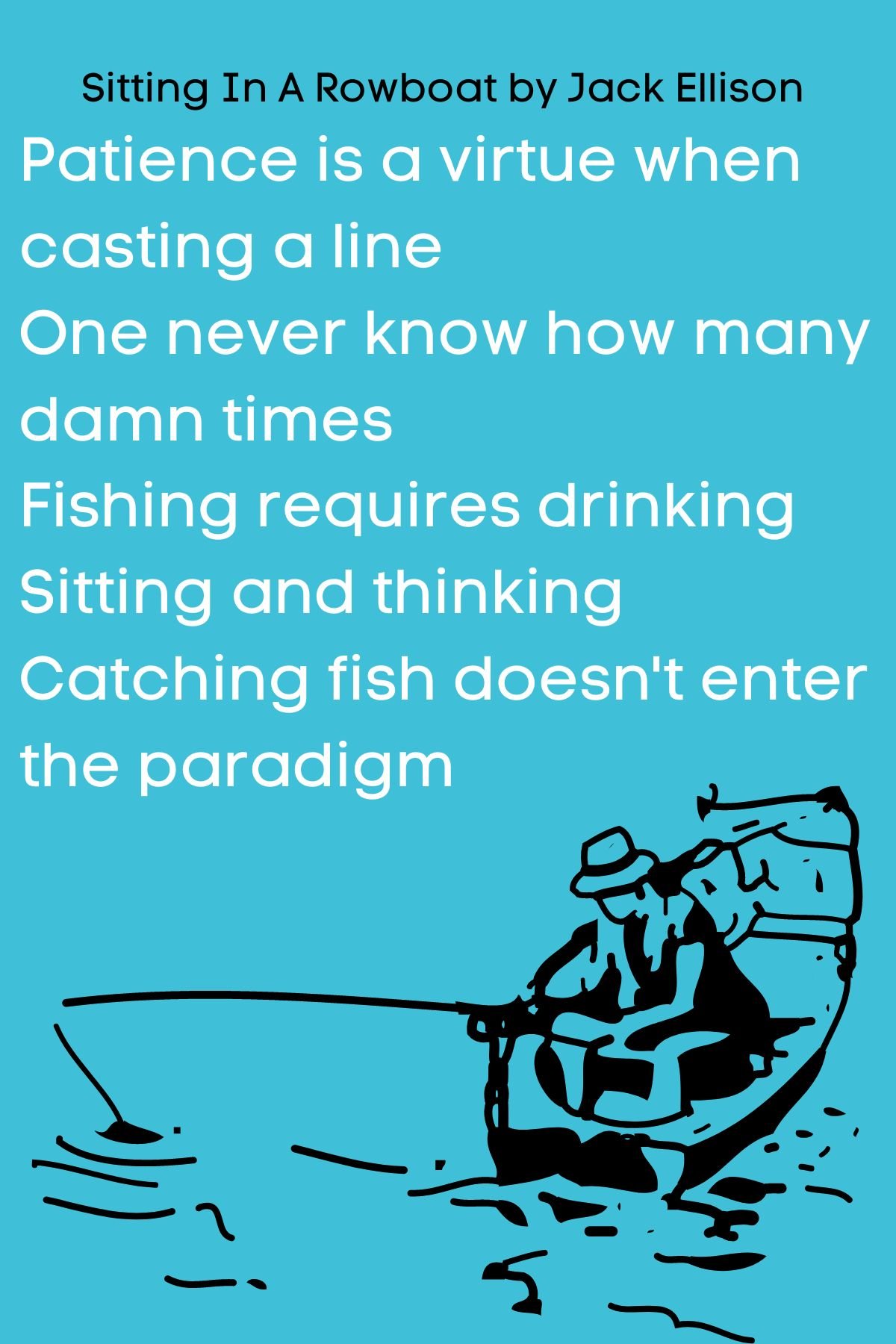 25 Short Fishing Poems & Lyrics For The Boat 