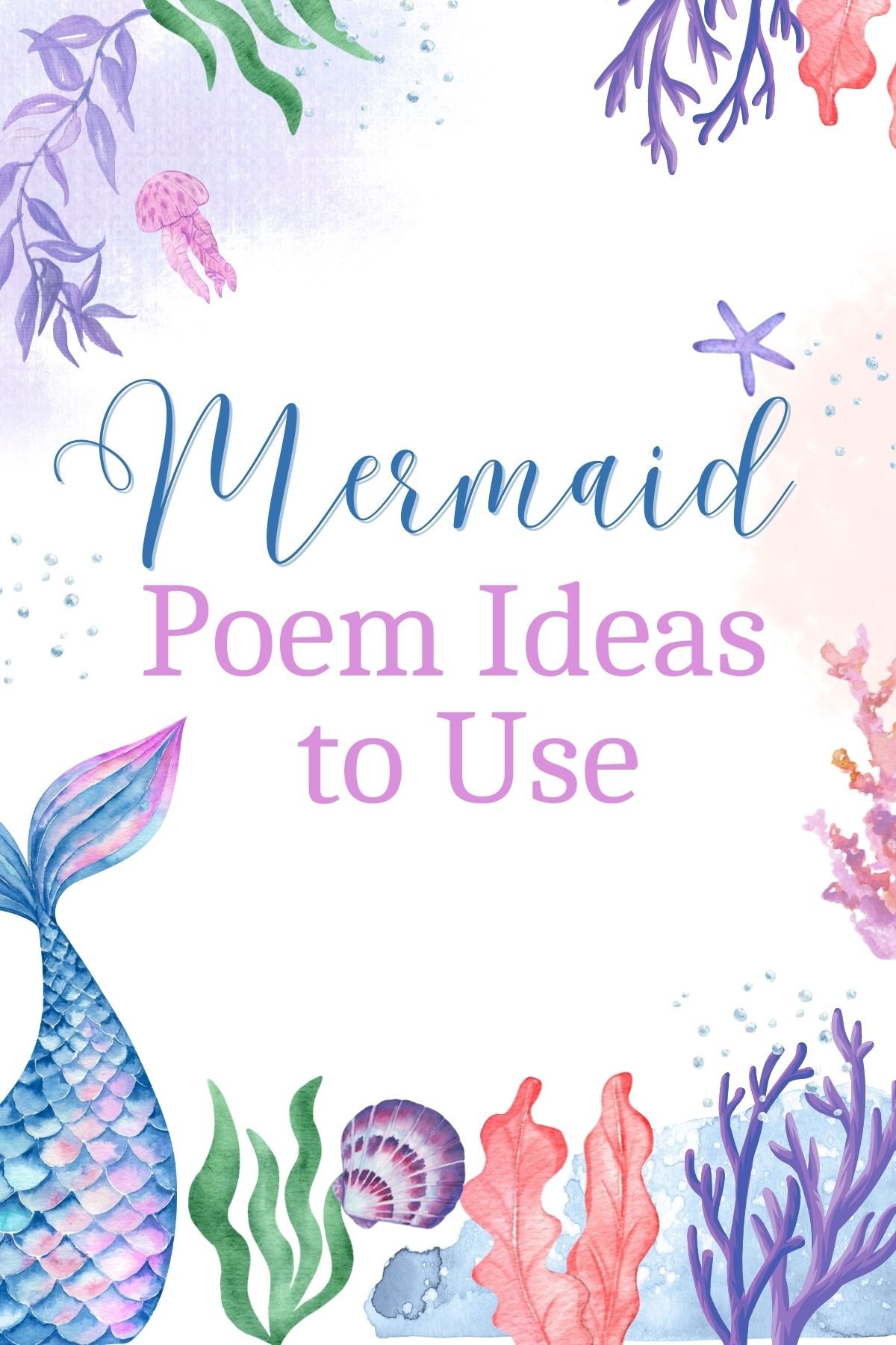 mermaid poems to use