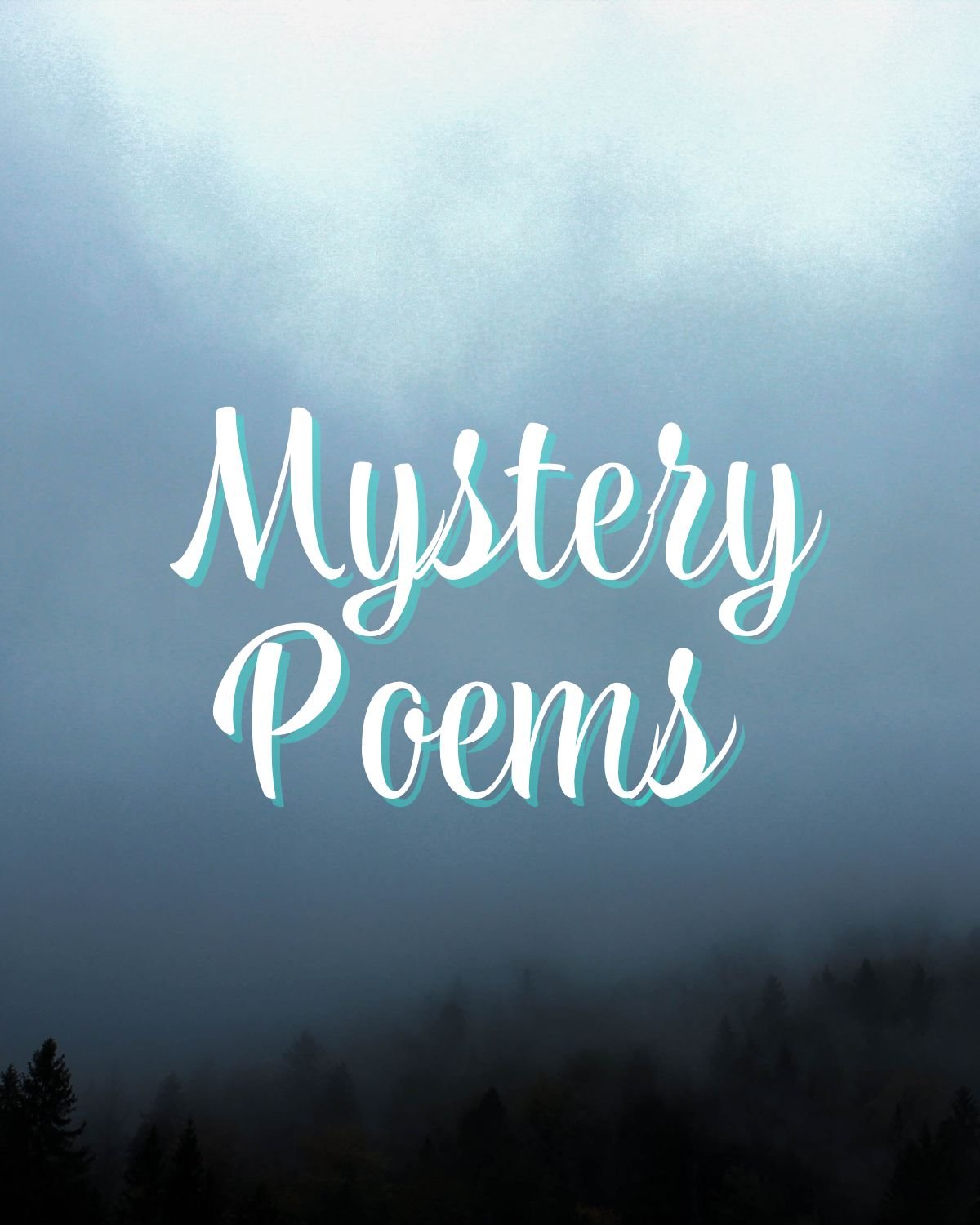 Mystery poems ideas and examples