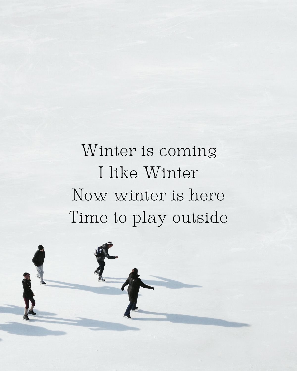 Winter Acrostic Poem Examples