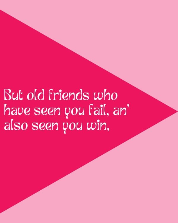 Postkarte von Good old friends „Du bist mein Glück | Comprare su
