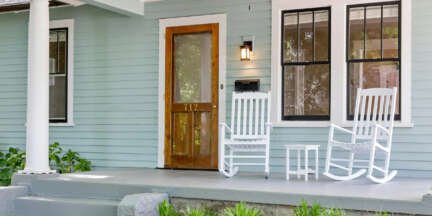 Right Outdoor Rocking Chair